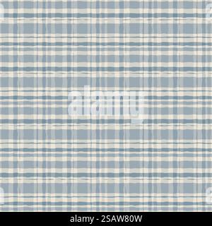 Nahtloses Gingham-Karomuster in Pastellfarben. Vektorhintergrund... Nahtloses Gingham-Karomuster in Pastellfarben Stock Vektor