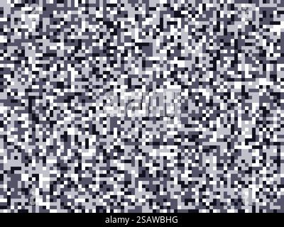 Pixel Camuflage graue Stadt nahtlose Muster Hintergrund Vektor. Nahtloses Muster mit PixelCamuflage in grauem Stadtmuster Stock Vektor