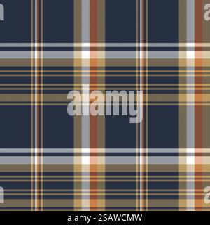 Blaues Karomuster mit diagonaler, nahtloser Materialstruktur. Vektorabbildung... Blaues Karomuster mit diagonaler, nahtloser Materialstruktur Stock Vektor