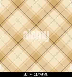 Tartan scotland nahtlose karierte Muster Vektor. Retro-Hintergrundmaterial. Vintage Karomuster Farbe quadratische geometrische Textur für Textildruck, Geschenkpapier, Geschenkkarte, Tapete flaches Design. Tartan scotland nahtlose karierte Muster Vektor. Retro-Hintergrundmaterial. Quadratische geometrische Textur in Vintage-Karomuster. Stock Vektor