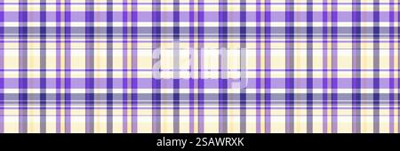 Oilcloth Textil Vektor nahtlos, Raum Schottenmuster Textur. Dimensionaler Stoff-Karo-Hintergrund-Check in Elfenbein- und Mokassin-Farbe. Oilcloth Textil Vektor nahtlos, Raum Schottenmuster Textur. Dimensionales Karomuster im Hintergrund in Elfenbein- und Mokassin-Farben. Stock Vektor