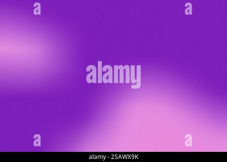 Abstrakter Hintergrund in violettem Pflaumenrosa. Farbverlauf. Abbildung der Struktur des Rauschgradienten. Lichtpunkte Stockfoto
