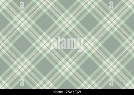 Nahtloses Vektorgewebe mit Rand, Kunsttextil Tartanmuster. Farbe Textur Hintergrund Check Karo in Pastellfarben und hellen Farben. Nahtloses Vektorgewebe aus textilem Schottenmuster mit einem Textur-Hintergrund-Check-Plaid. Stock Vektor