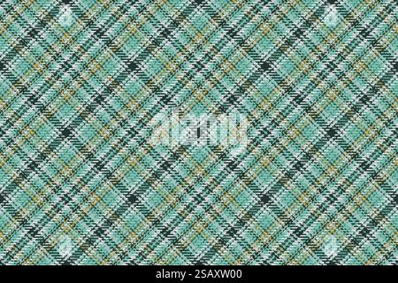 Nahtloses Muster aus schottenkaro. Wiederholbarer Hintergrund mit Check-Gewebe-Textur. Flacher Vektor Hintergrund mit gestreiftem Textildruck.. Nahtloses Muster aus schottenkaro. Wiederholbarer Hintergrund mit Check-Gewebe-Textur. Gestreifter Textildruck mit Vektorhintergrund. Stock Vektor