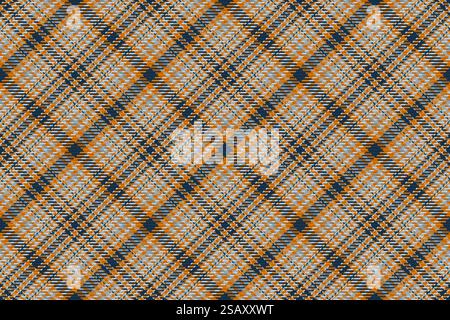Nahtloses Muster aus schottenkaro. Wiederholbarer Hintergrund mit Check-Gewebe-Textur. Flacher Vektor Hintergrund mit gestreiftem Textildruck.. Nahtloses Muster aus schottenkaro. Wiederholbarer Hintergrund mit Check-Gewebe-Textur. Gestreifter Textildruck mit Vektorhintergrund. Stock Vektor