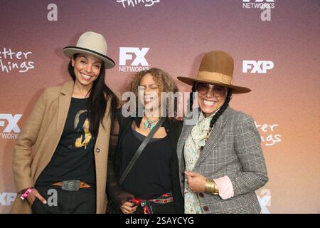 Tamara Taylor, Rachel True, Cree Summer at the Better Things Staffel 3 Premiere, Los Angeles 10. Mai 2019 Stockfoto