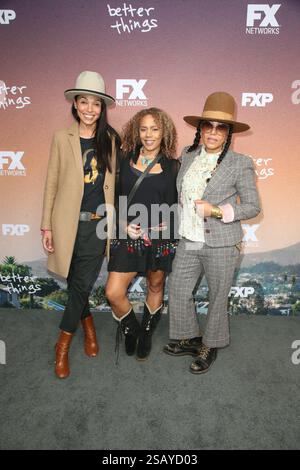 Tamara Taylor, Rachel True, Cree Summer at the Better Things Staffel 3 Premiere, Los Angeles 10. Mai 2019 Stockfoto