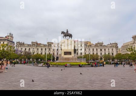 San Martin Square - Lima, Peru Stockfoto