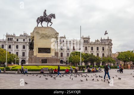 San Martin Square - Lima, Peru Stockfoto