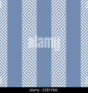 Nahtloses Vektormuster raffinierte gestreifte Linien, vertikale Streifen für Textil-Stoff-Scrapbook. Vektorabbildung Stock Vektor