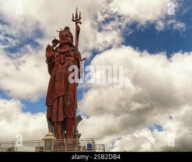 Mangal Mahadev Statue, Grand bassin, Mauritius Stockfoto