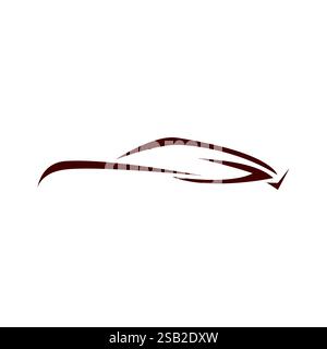 Design-Vorlage für auto-Symbol-Logo Stock Vektor