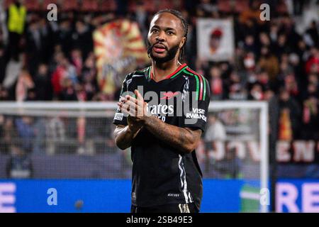 Girona, Espagne. Januar 2025. Raheem STERLING von Arsenal während des Fußballspiels der UEFA Champions League, League Phase MD8 zwischen Girona FC und Arsenal FC am 29. Januar 2025 in Estadi Montilivi in Girona, Spanien - Foto Matthieu Mirville (Joma Garcia)/DPPI Credit: DPPI Media/Alamy Live News Stockfoto