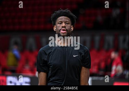 Piräus, Piräus, Griechenland. Januar 31, 2025. 25 DAN OTURU von Anadolu Efes spielt während des 24. Runde-Spiel zwischen Olympiacos Piräus und Anadolu Efes im Peace and Friendship Stadium am 31. Januar 2025 in Piräus. (Kreditbild: © Stefanos Kyriazis/ZUMA Press Wire) NUR REDAKTIONELLE VERWENDUNG! Nicht für kommerzielle ZWECKE! Stockfoto