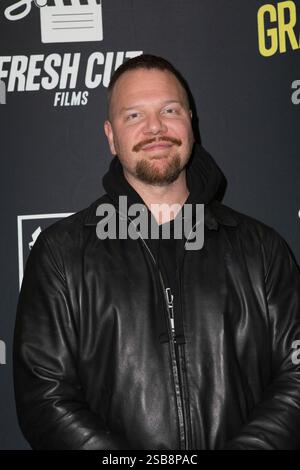Jim Parrack kommt am 30. Januar 2025 zur Filmpremiere von „Grace Point“ in den Regal Cinemas im LA Live in Los Angeles, KALIFORNIEN. Stockfoto