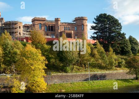 Inverness Castle, Inverness, Schottland Stockfoto