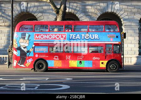 Route Master Bus London UK Stockfoto