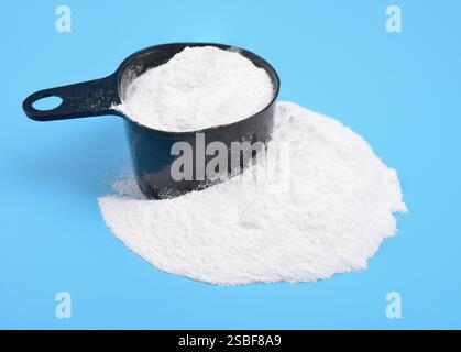 Natriumcarbonat, auch bekannt als Waschnatron, Natronlauge und Natronlauge Stockfoto