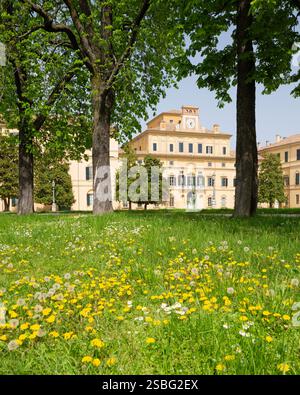 PARMA, Italien - 18 April 2018: Der Palast Palazzo Ducale - Dogenpalast. Stockfoto