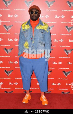 Will.i.am nimmt an „The Voice Kids UK“ Teil – Start des PhotoCall in London, England. Juni 2019 Stockfoto