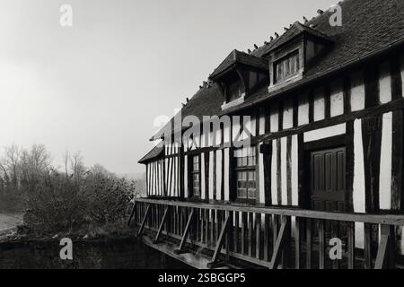 Die alte Mühle in Vernon (Vernonnet-Gebiet), Eure, Normandie, Frankreich Stockfoto
