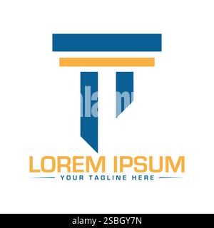 Law Logo Design, Unique and Professional Law Logo Design Stock Vektor