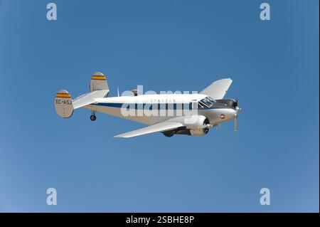 Beechcraft C-45 Twin Beech, Fundación Infante de Orleans Stockfoto