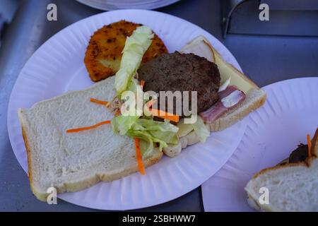 Sadwiches für Camping in Adelaide, South Australia Stockfoto