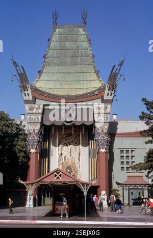 Grauman's Chinese Theatre, Los Angeles, Kalifornien, Januar 1964. Foto von Bernard Gotfryd. Stockfoto