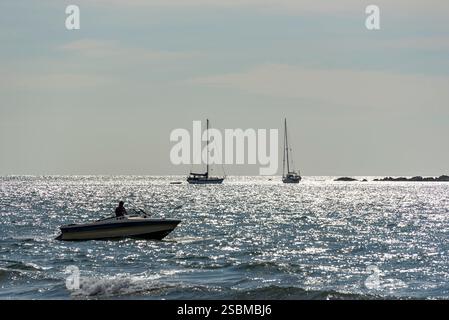 Szenen aus dem Hafen von Mazatlán, Sinaloa, Mexiko Stockfoto