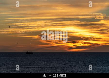 Szenen aus dem Hafen von Mazatlán, Sinaloa, Mexiko Stockfoto
