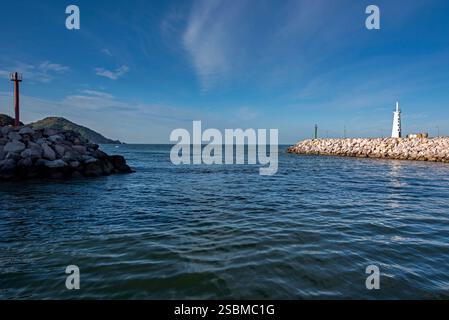Szenen aus dem Hafen von Mazatlán, Sinaloa, Mexiko Stockfoto