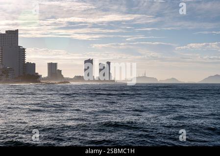 Szenen aus dem Hafen von Mazatlán, Sinaloa, Mexiko Stockfoto