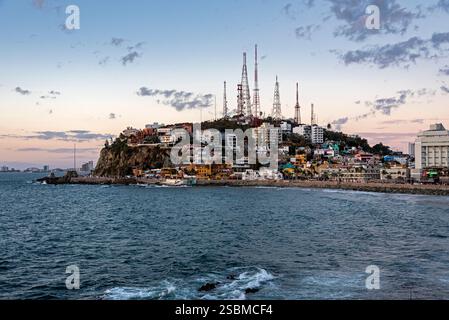 Szenen aus dem Hafen von Mazatlán, Sinaloa, Mexiko Stockfoto