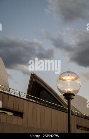 Detail des Sydney Opera House, NSW, Australien Stockfoto
