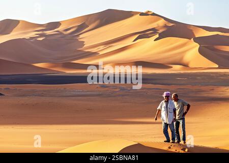 Die Tuareg und das Volk der Sahara in Algerien Stockfoto