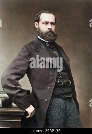 Philippe d'Orleans (1838–1894) Comte de Paris - Prinz Philippe von Orléans, Graf von Paris Stockfoto