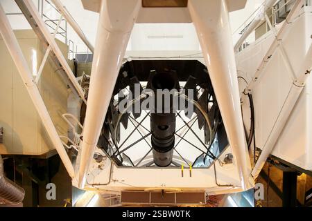 Das William Herschel Telescope WHT, Roque de los Muchachos Observatory, La Palma, Kanarische Inseln, Spanien das William Herschel Telescope wurde eröffnet Stockfoto
