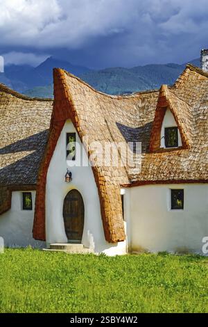 Lehmburg im Tal der Feen Alba Iulia, Rumänien, Europa Stockfoto