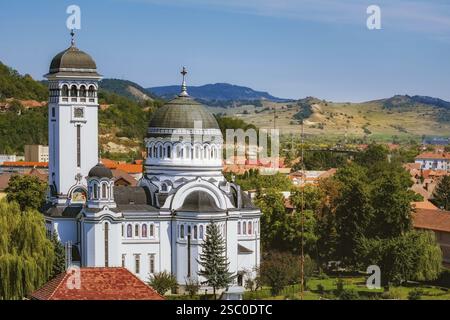Die Dreifaltigkeitskirche in Sighisoara, Rumänien Sighisoara, Rumänien, Europa Stockfoto