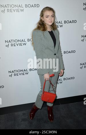 Elsie Fisher nahm am 8. Januar 2019 an der Gala der National Board of Review Awards in der Cipriani 42nd Street Teil Stockfoto