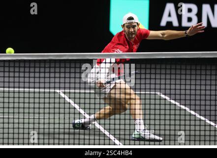 Rotterdam, Niederlande. Februar 2025. Tennis ABN AMRO OPEN, ATP 500, Andrea Vavassori (ITA), Rotterdam, 5. Februar, 2025. Foto Felice Calabro' Credit: Unabhängige Fotoagentur/Alamy Live News Stockfoto