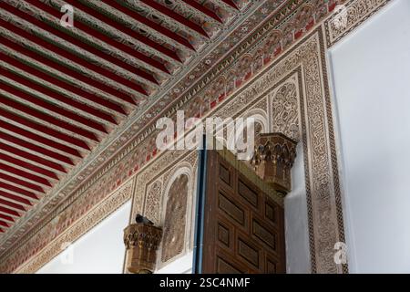 Bahia-Palast, Palast und Gartenkomplex in Marrakesch, Marokko. Stockfoto