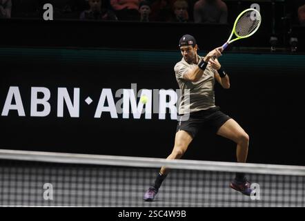 Rotterdam, Niederlande. Februar 2025. Tennis ABN AMRO OPEN, ATP 500, Matteo Berrettini (ITA), Rotterdam, 5. Februar, 2025. Foto Felice Calabro' Credit: Unabhängige Fotoagentur/Alamy Live News Stockfoto