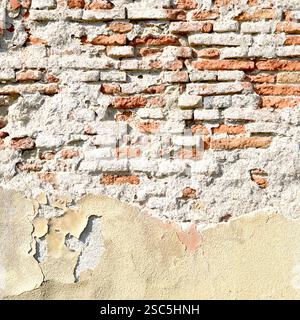 Ziegel-Wand-Hintergrund Stockfoto