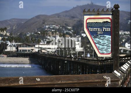 Ventura Pier, Ventura, Kalifornien, USA, Nordamerika Stockfoto