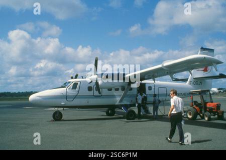 Guyana. Amerika. Umgebung von Georgetown. Stockfoto