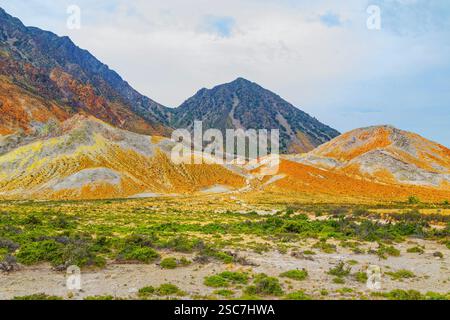 Nisyros Vulkan, Nisyros Insel, Dodekanesische Inseln, Griechenland Stockfoto