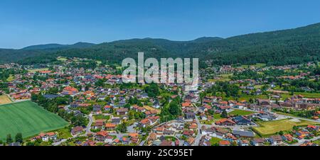 Sommer im Bayerischen Wald rund um den Luftkurort Bodenmais am Großen Arber Stockfoto