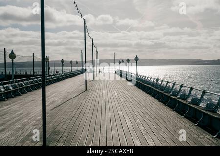 Der Pier an der Marina Torquay Devon, Großbritannien, Stockfoto